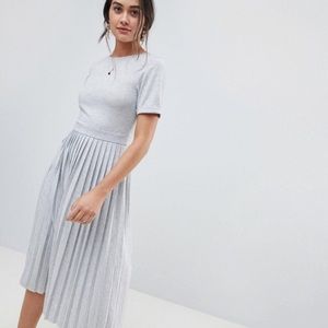 ASOS midi jersey dress